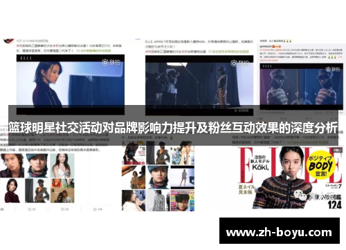 篮球明星社交活动对品牌影响力提升及粉丝互动效果的深度分析